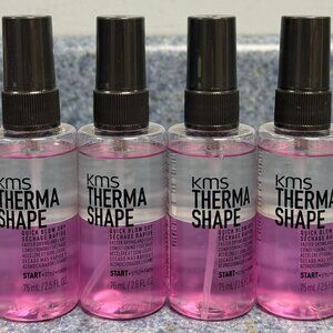 4 Pack KMS Therma Shape Quick Blow Dry 2.5 oz. NEW